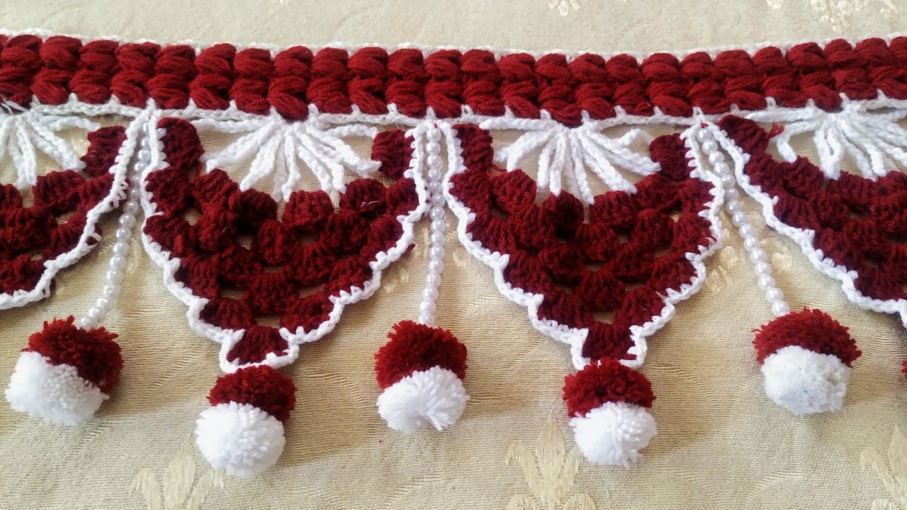 Crochet very easy design/सुंदर और आसान तोरण बनाना सीखें #wowcreation