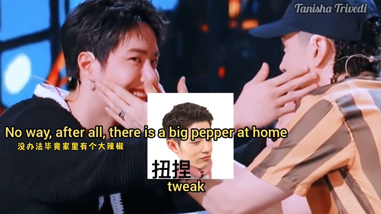 Did wngb take the wrong bucket 😂...can really show❤️💚 #Bjyx #Yizhan #Bjyxszd #Wangxiao #Bozhan #博君一肖