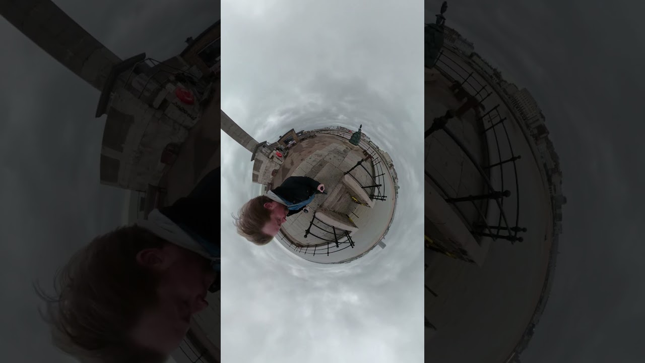British beach town MARGATE harbour at winter. 360 UK travel videos. #travel #360 #uk #explore