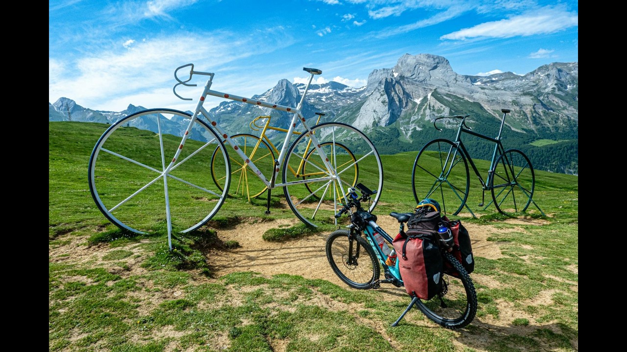Ciclista pedalando de bicicleta nova, momento de descanso e entretenimento, parte 299