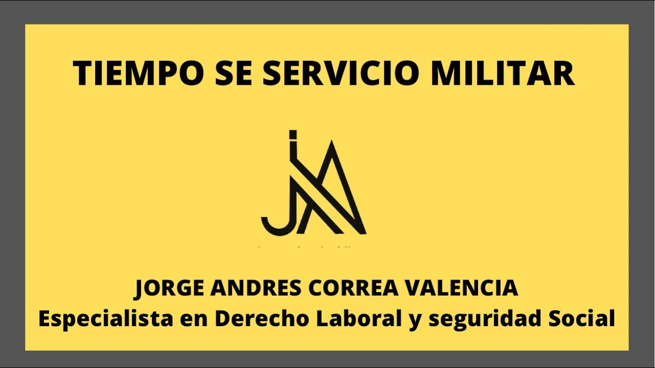 Tiempo de Servicio Militar cuenta para Pensión