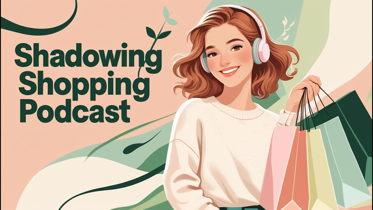Shadowing Shopping Podcast | Practice Real English While You Shop