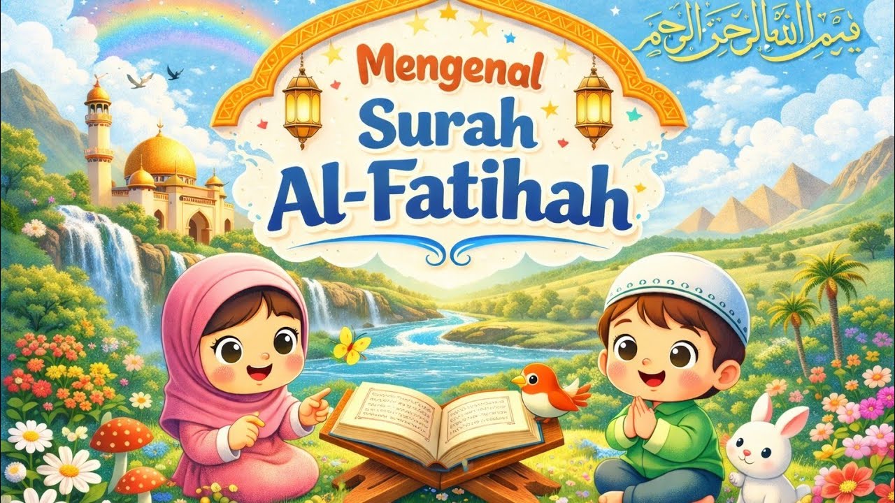 Video Pembelajaran Al Qur'an Hadits Ml: Mengenal surah Al Fatihah 