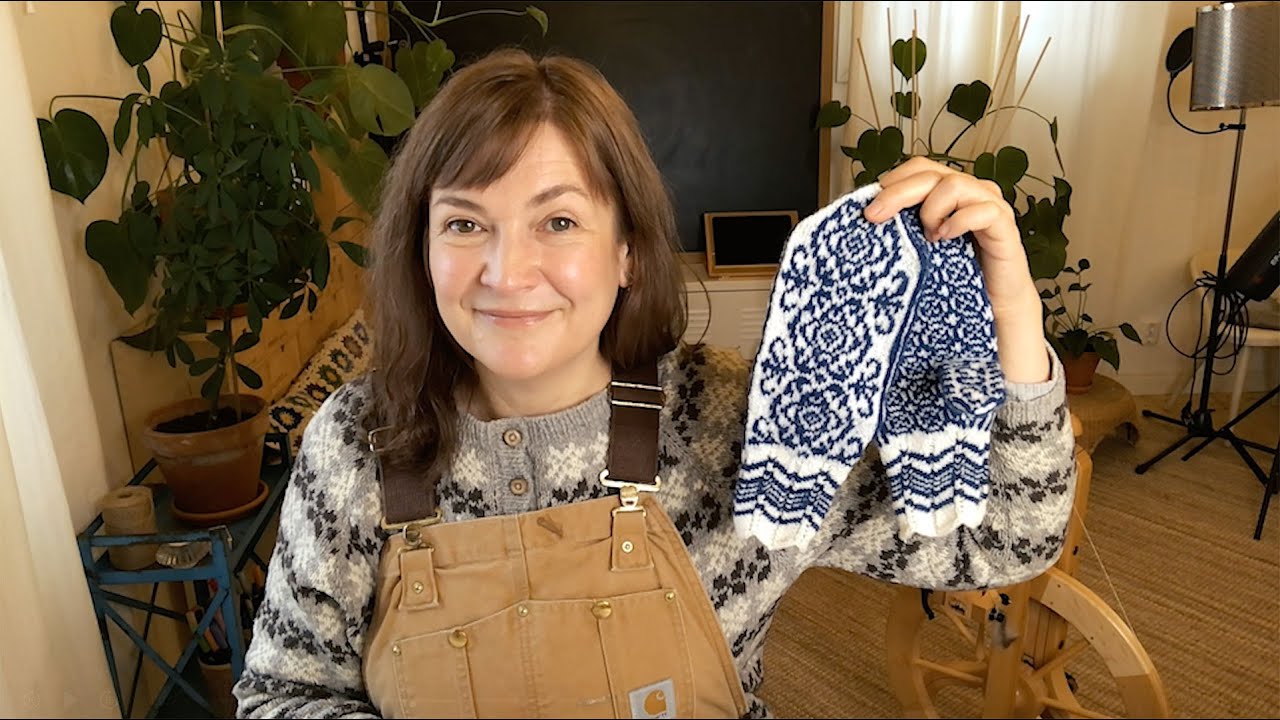 Maja Skapar Podcast 14 | Sommarstickning mitt i vintern p&aring; pin tjiv