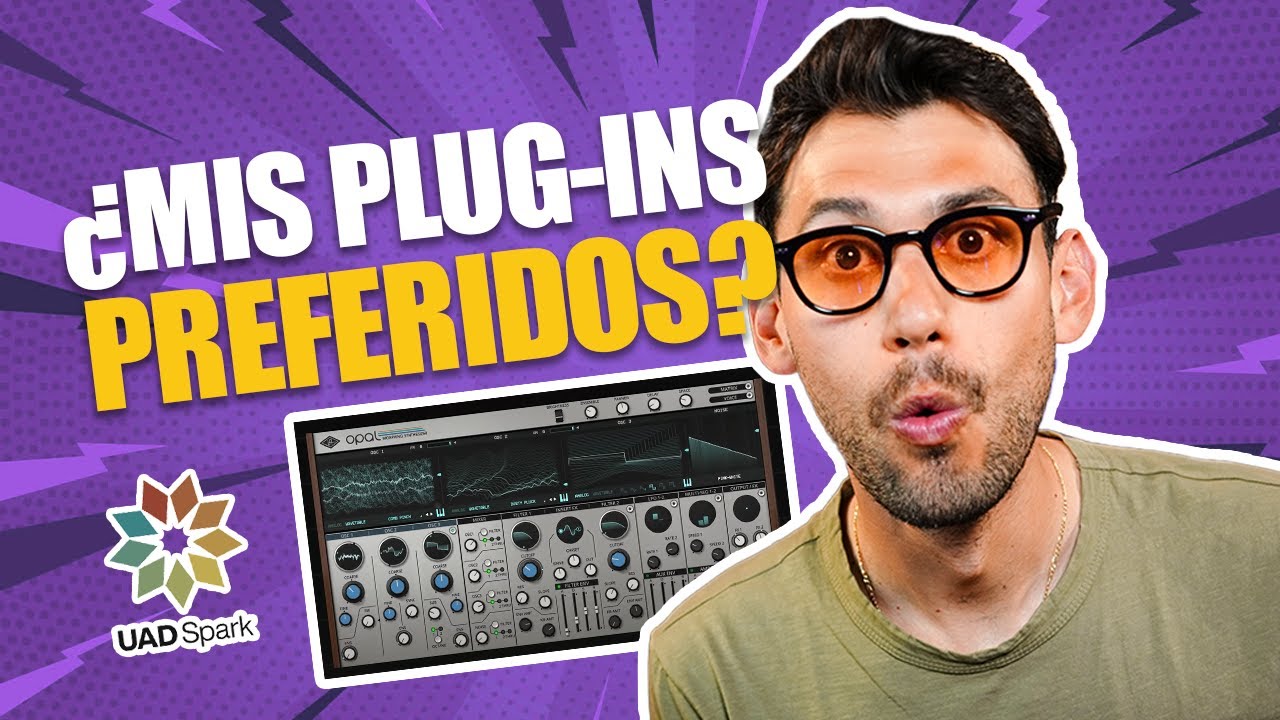 Mis PLUGINS de UAD SPARK favoritos y COMO los USO