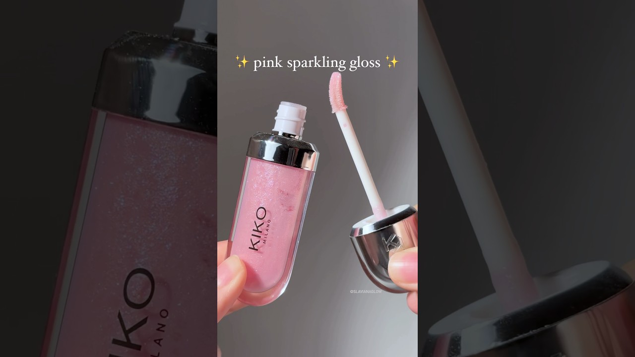 KIKO 3D Hydra Lipgloss in 05 Pearly Pink 💕 KIKO Milano #kikolipgloss #pinklipgloss #makeup