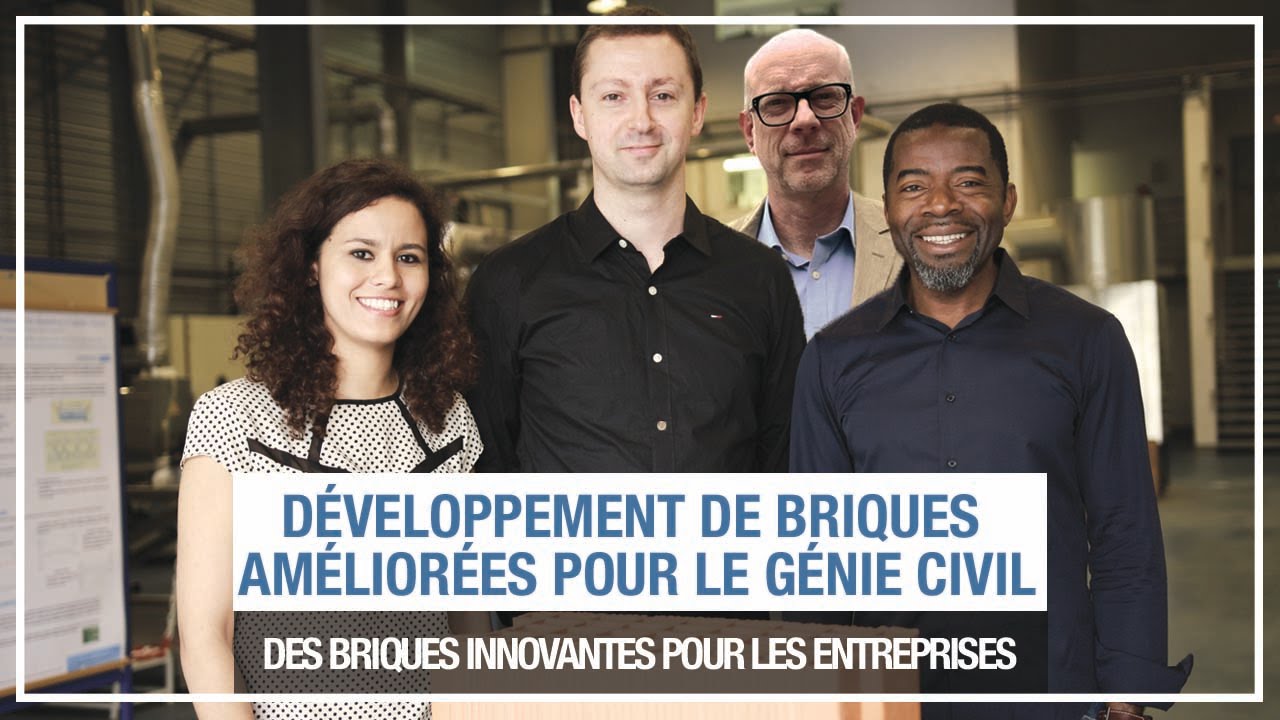 Développement de briques améliorées pour le génie civil