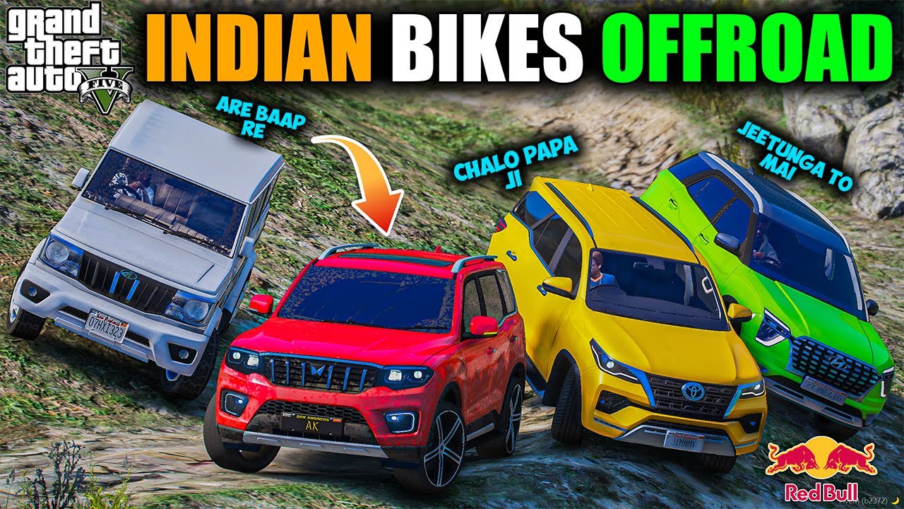 INDIAN BIKE BIGGEST OFF-ROADING GONE WRONG | GTA 5