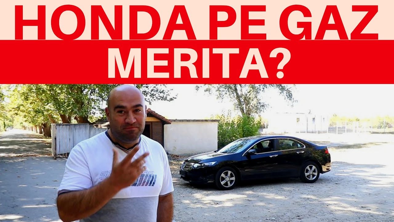 Ce probleme are o HONDA ACCORD pe gaz. Priviti!