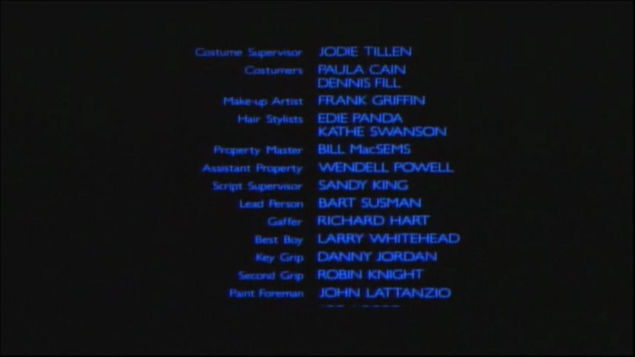 Thief (1981) End Credits (MGM+ Hits 2026)