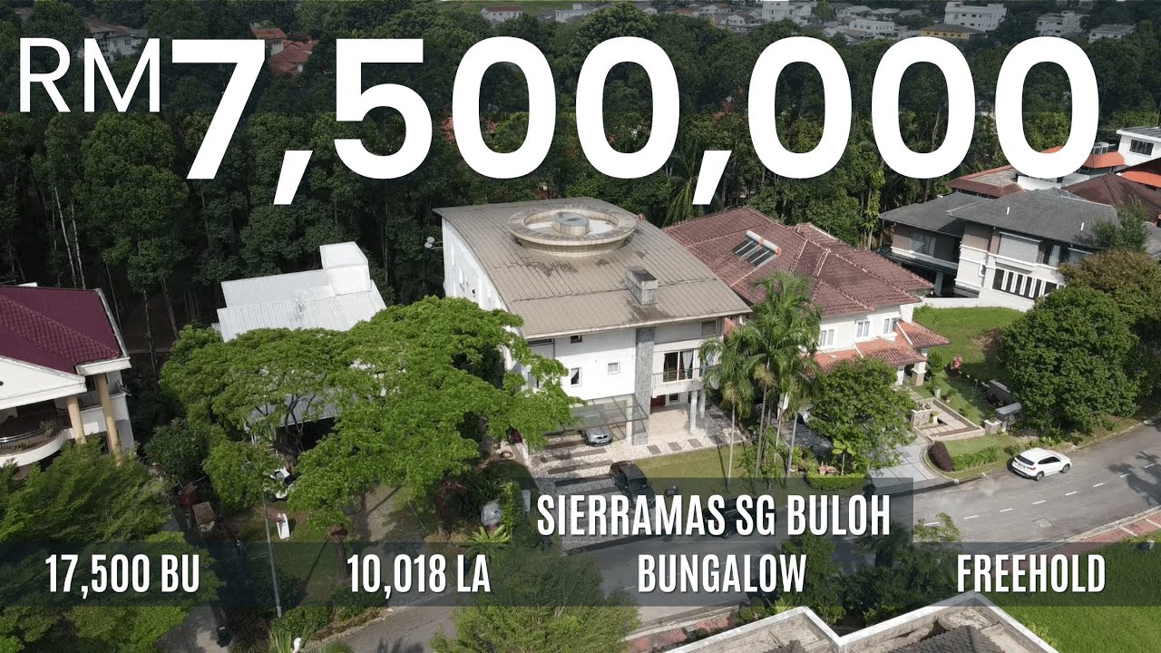 House Tour 01: 7.5MiL 3.5Sty Bungalow Sierramas Resort Homes, Sungai Buloh | Multi-Gen Family Living