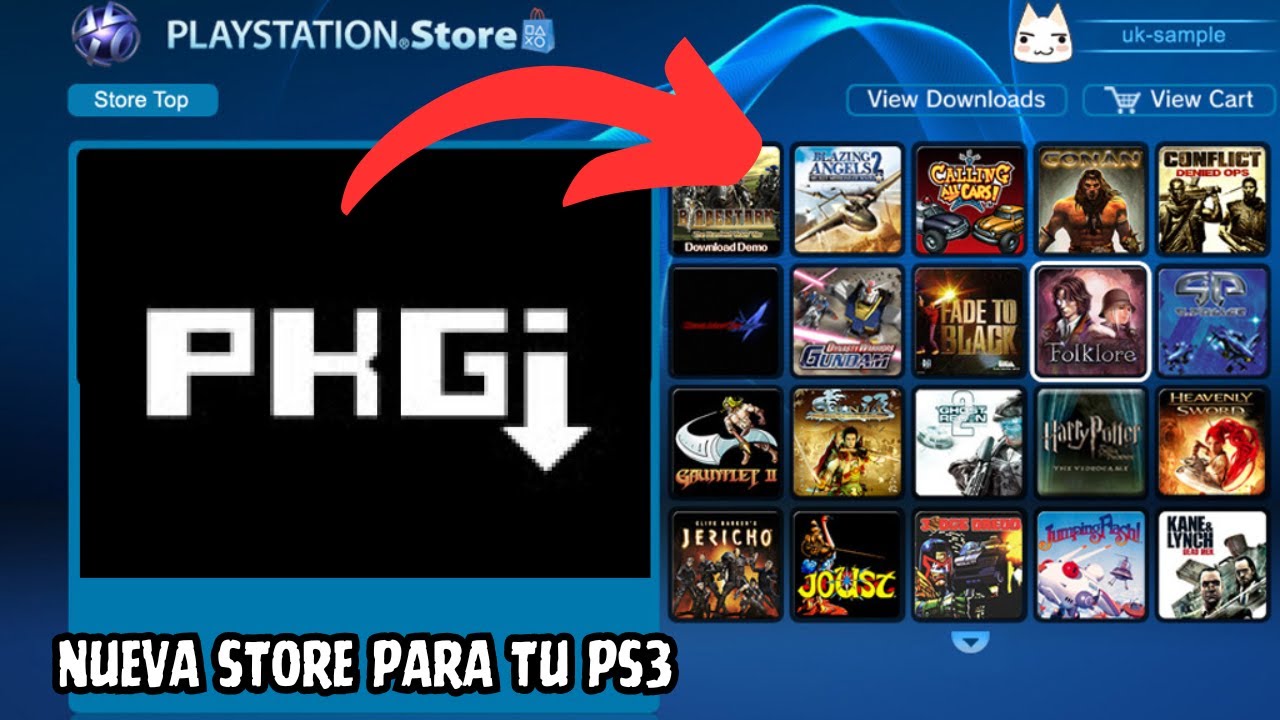 NUEVA STORE para TU PS3 en PLENO 2024 | MAS RAPIDA Y COMPLETA 😱