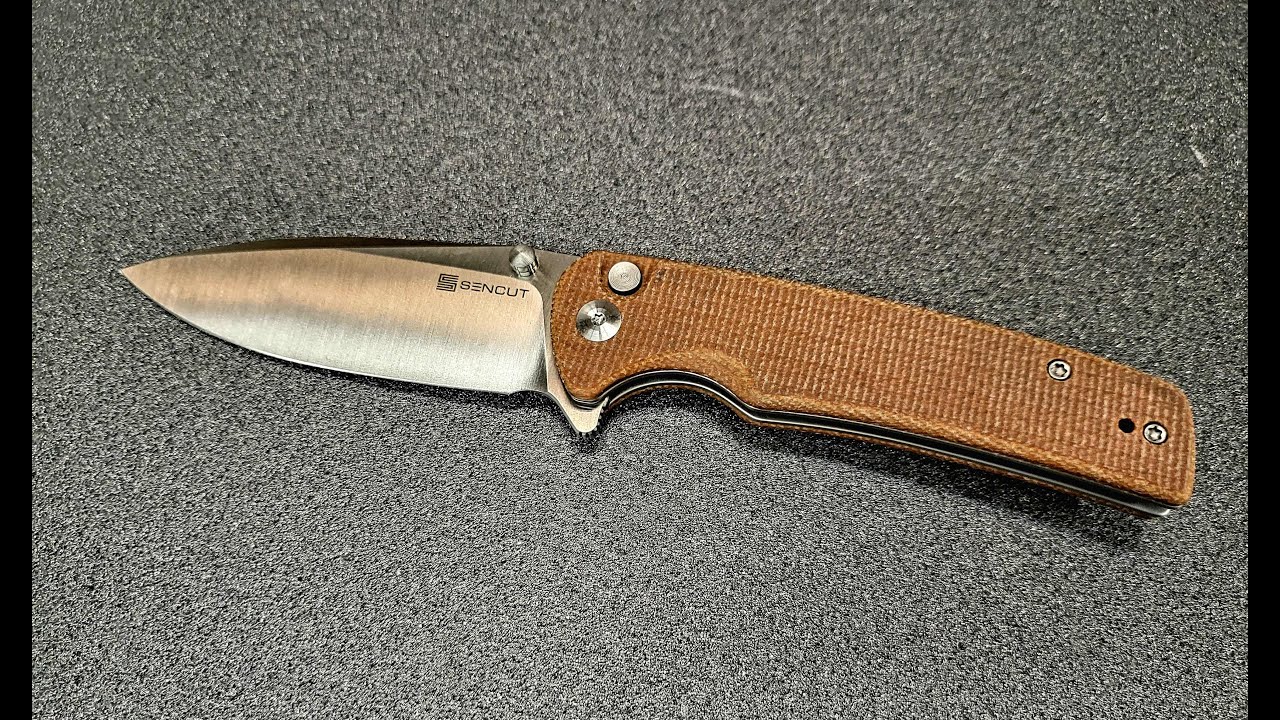 Sencut Sachse S21007-3 Brown Micarta unboxing. #edc #knife #knives