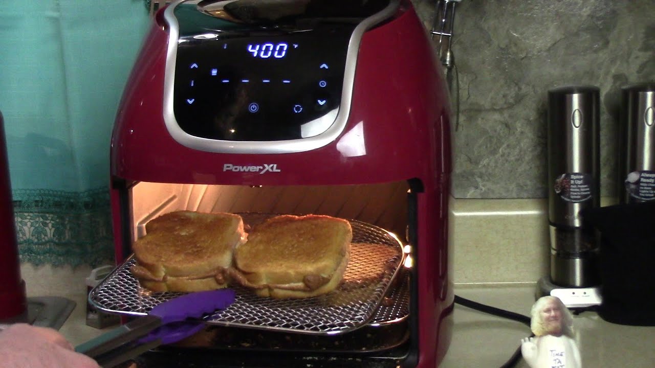 Air Fried Grilled Cheese Sandwiches Power XL Pro