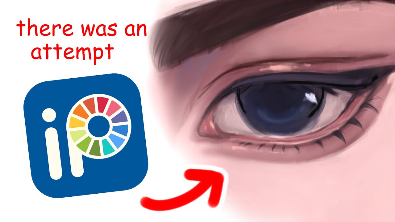 FOLLOWING A KOOLEEN EYE TUTORIAL ON IBIS PAINT