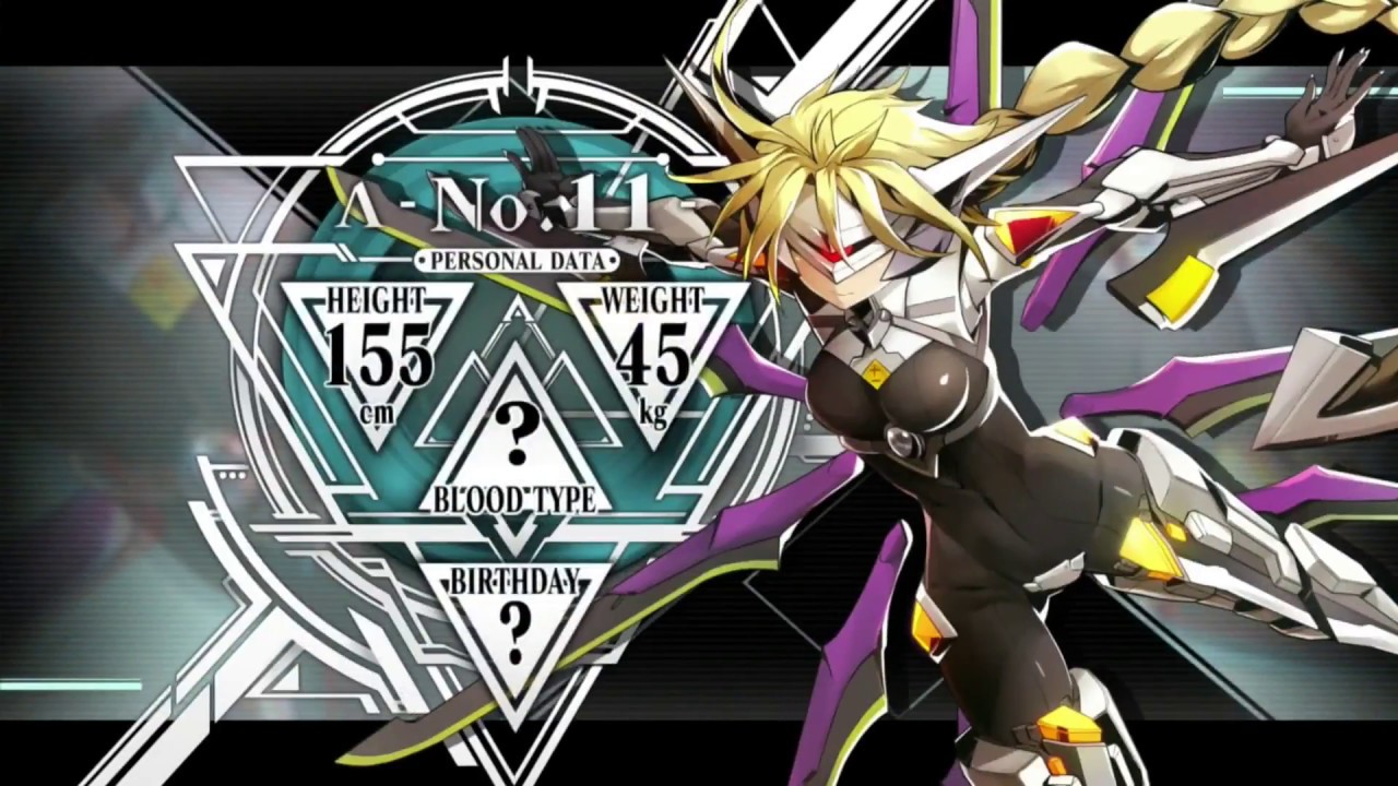 Blazblue Central Fiction: Lambda-11 Combo Movie Video【Emerald Chaser】