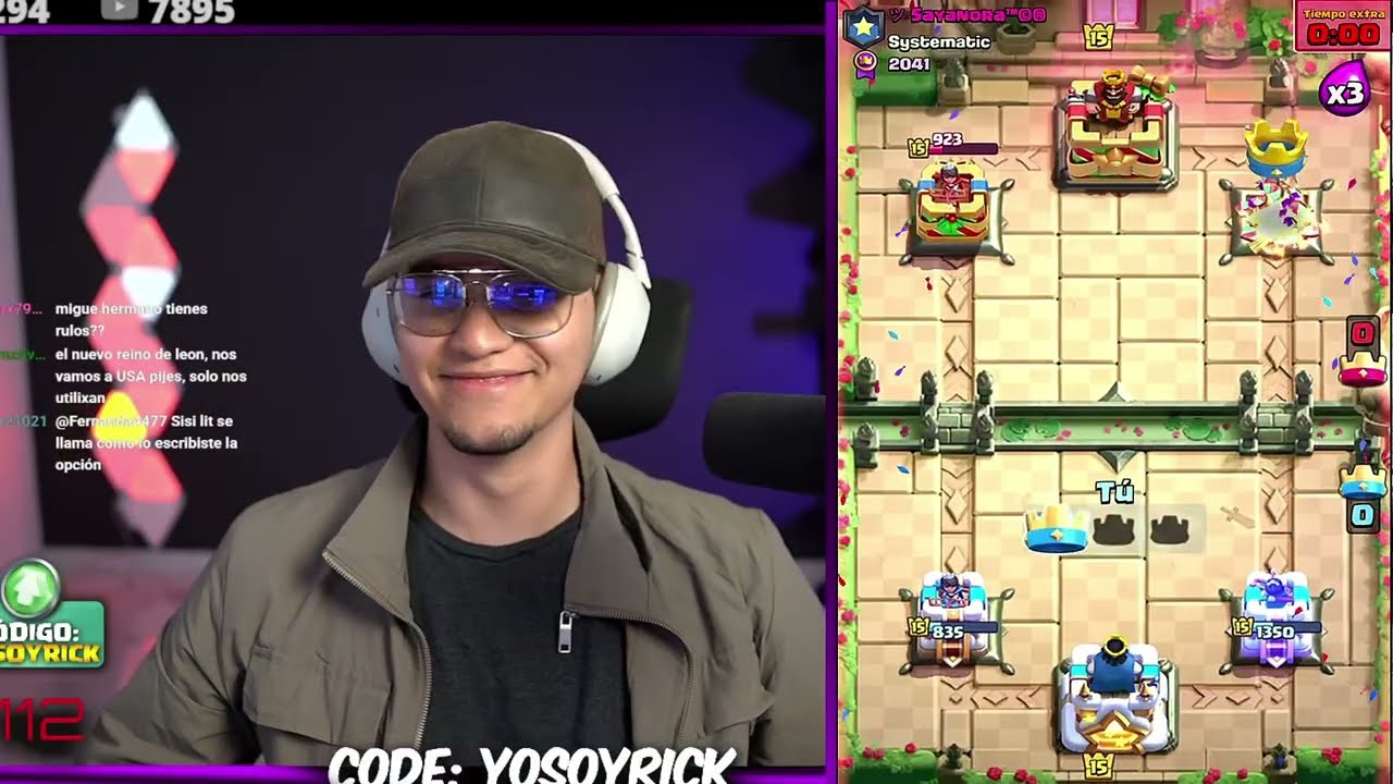 Pro vs Pro Top Mundial con Mazo 2.9 Elixir 🥱 - YoSoyRick Clash Royale