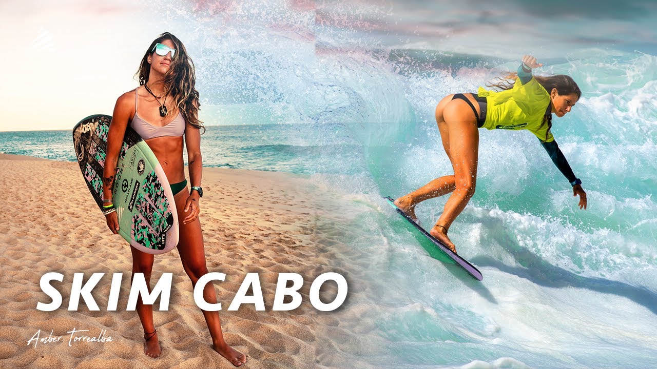 Skimboarding Iconic Cabo Shorebreak in Mexico | El Rey De Lovers 2024
