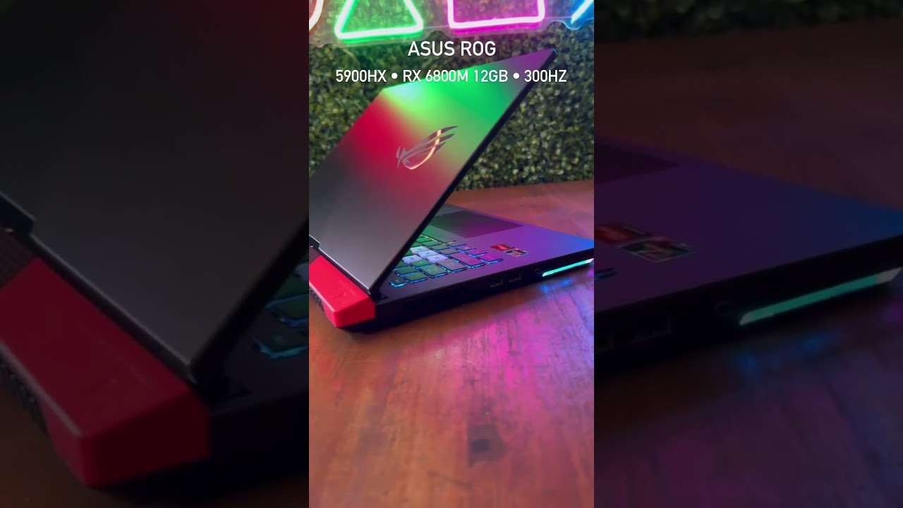 Ryzen 9 5900HX &bull; RX 6800M 12GB