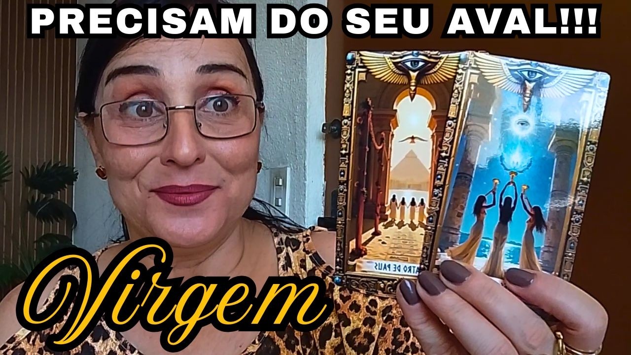 VIRGEM ✨ VÃO PRECISAR DA SUA AUTORIZAÇÃO PRA SEGUIREM COM OUTRA DINÂMICA ✨