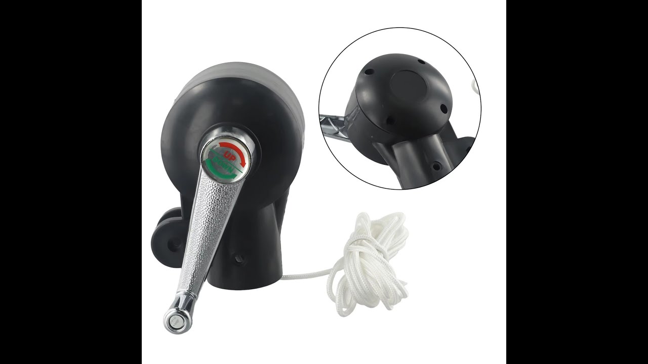 Manivela Carretilha para Ombrelone Lateral - Desmontagem Manutenção