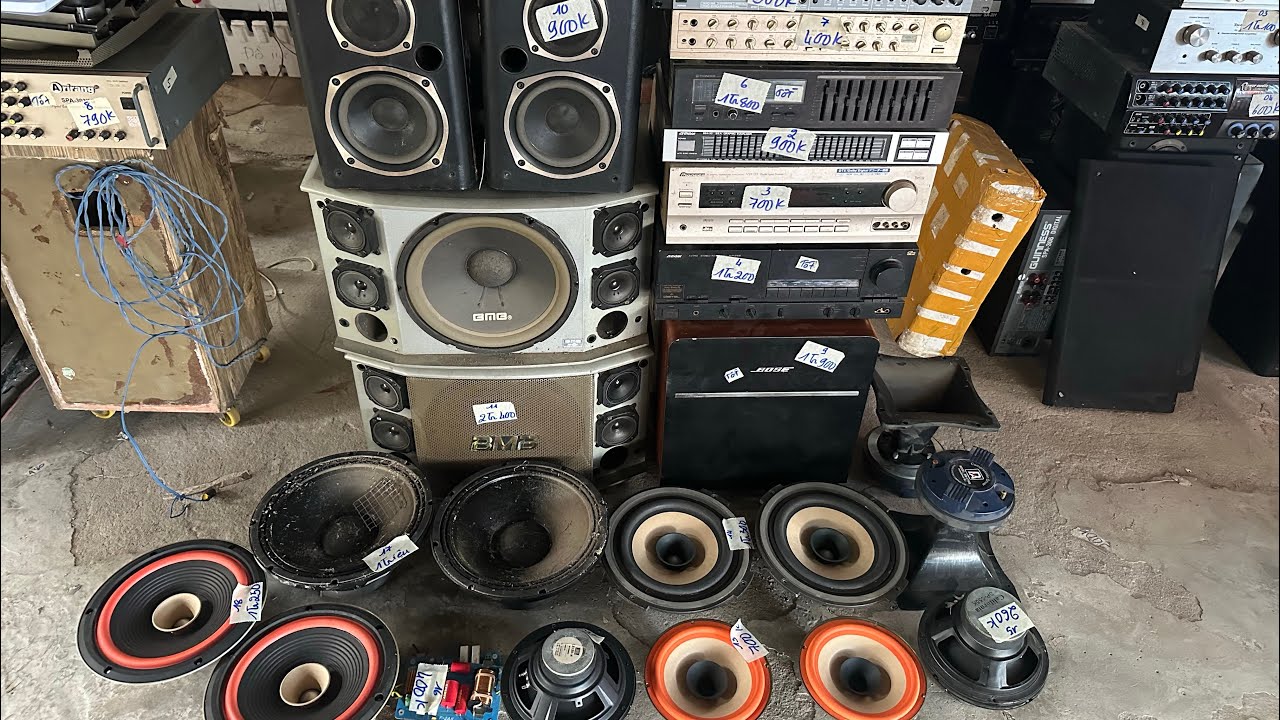 0329963276❤️mồng 3 ra mắt. Th,lí vang cơ 500k. Lọc PIONEER. Súp điện BOSE. Thùng BMB. Bass 30 ITALY