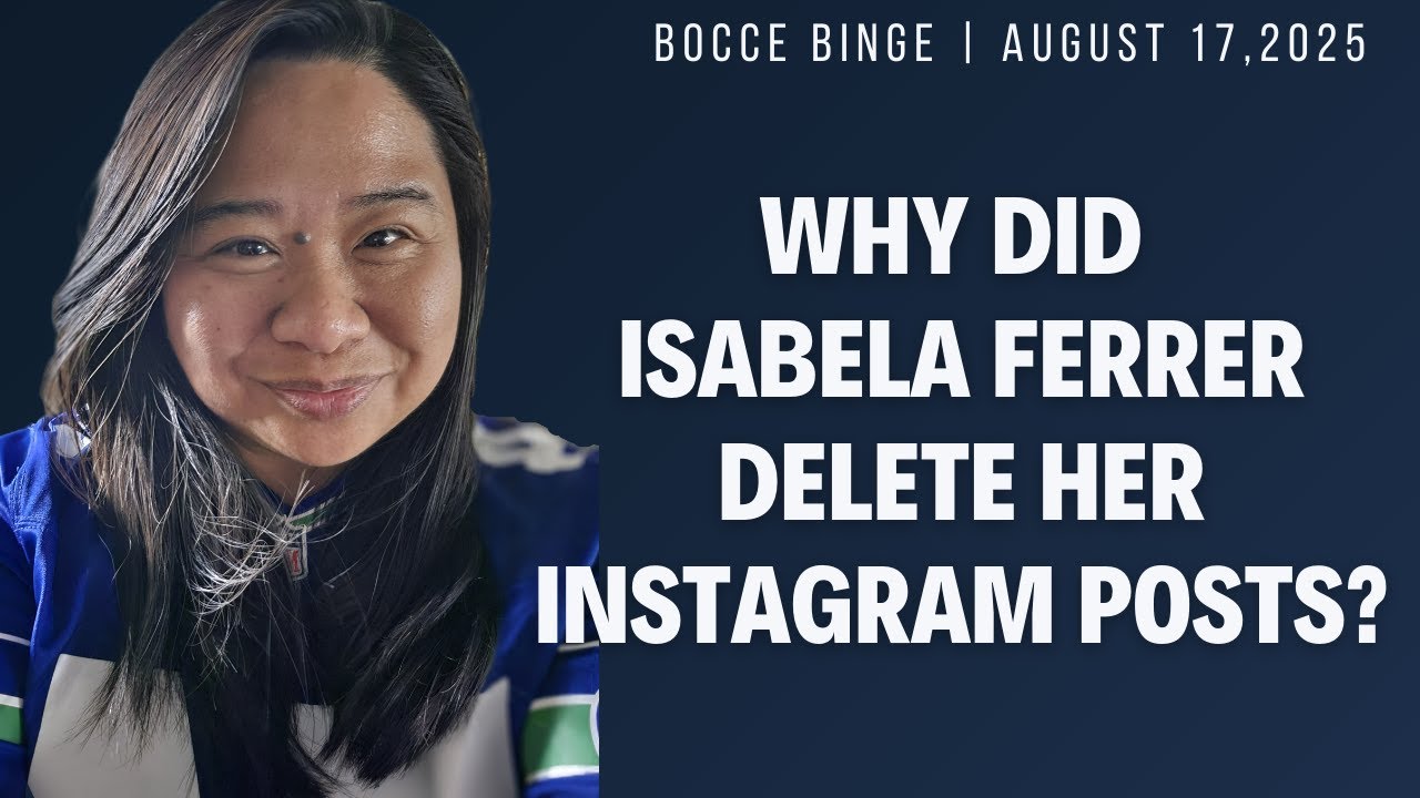 Why Did Isabela Ferrer Delete Her Instagram Posts?