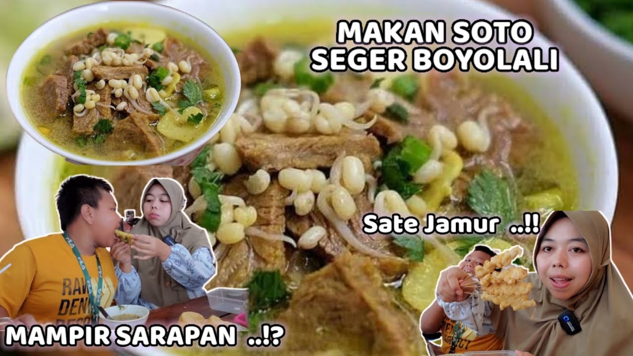 Mampir Sarapan ‼️Makan Soto Seger Boyolali