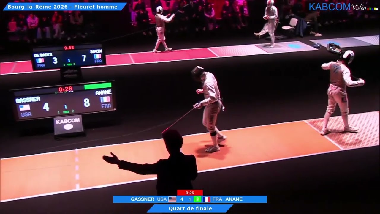 Hauts-de-Seine French Cup 2026 SMF - L8 - Ethan Gassner USA v Anas Anane FRA