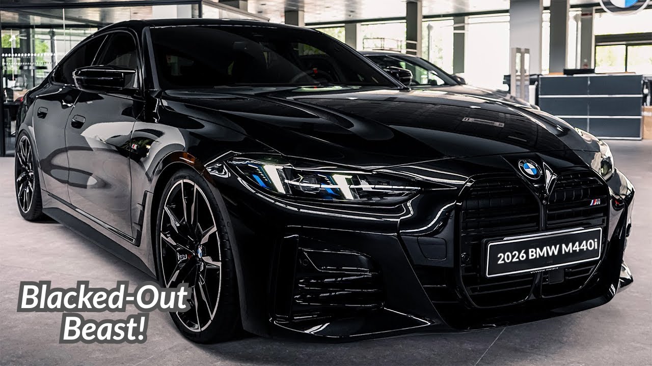 2026 BMW 4-Series Gran Coupe M440i — Blacked-Out Luxury & Power!”