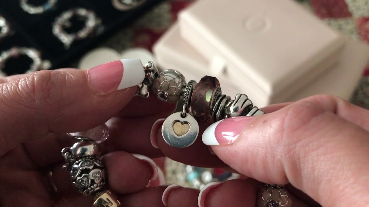 A few of my Pandora bracelets from my collection