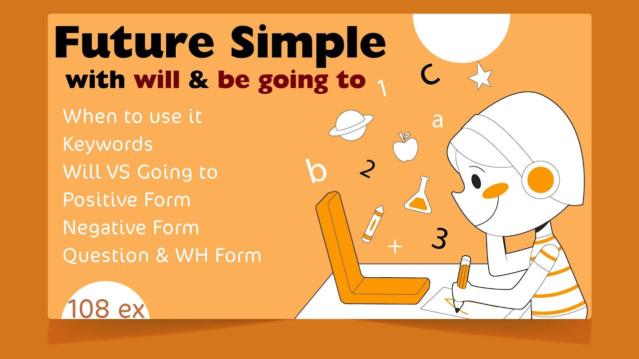 English Grammar 9 - Future Simple with will and be going to - 108 examples