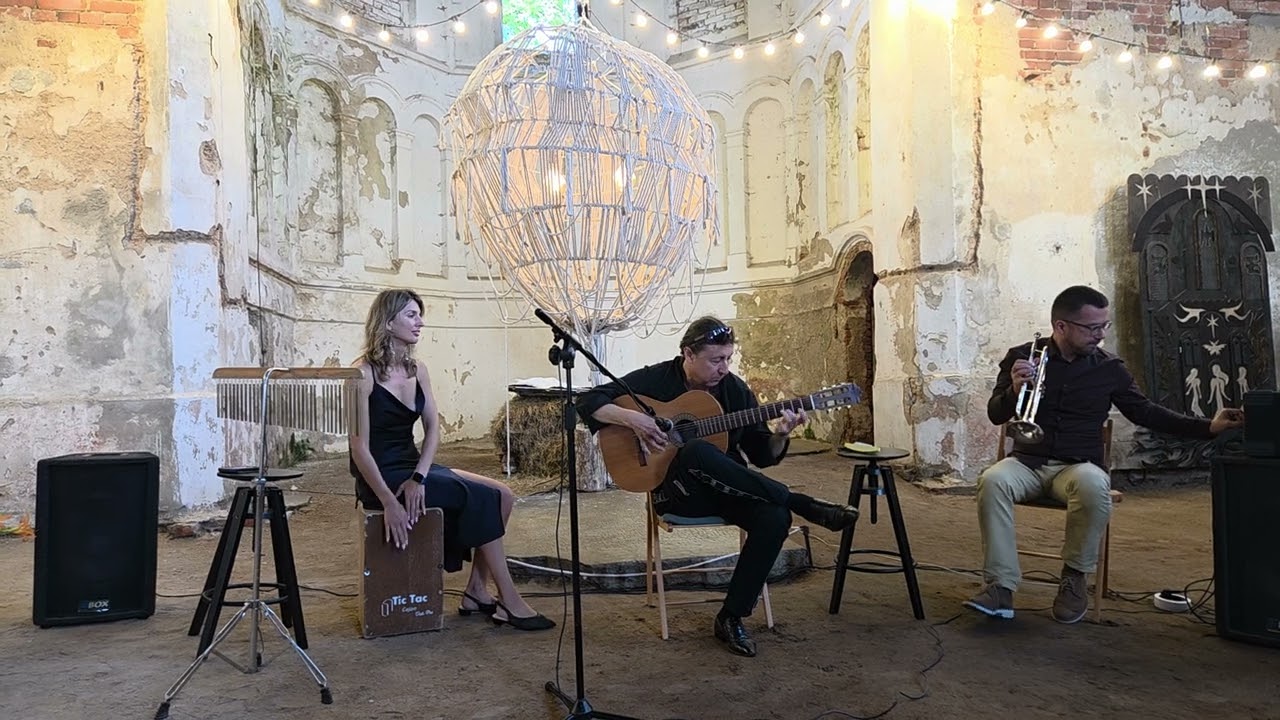 Falmenco concert in Paterswalde Kirche, Bolshaja Poljana, Russia. Fragment 1.