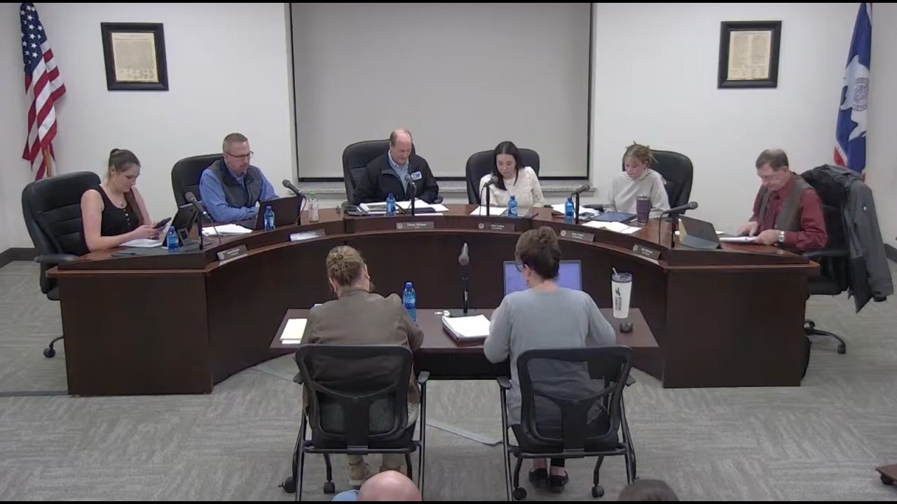 Pine Bluffs Town Council Meeting - 2/23/26