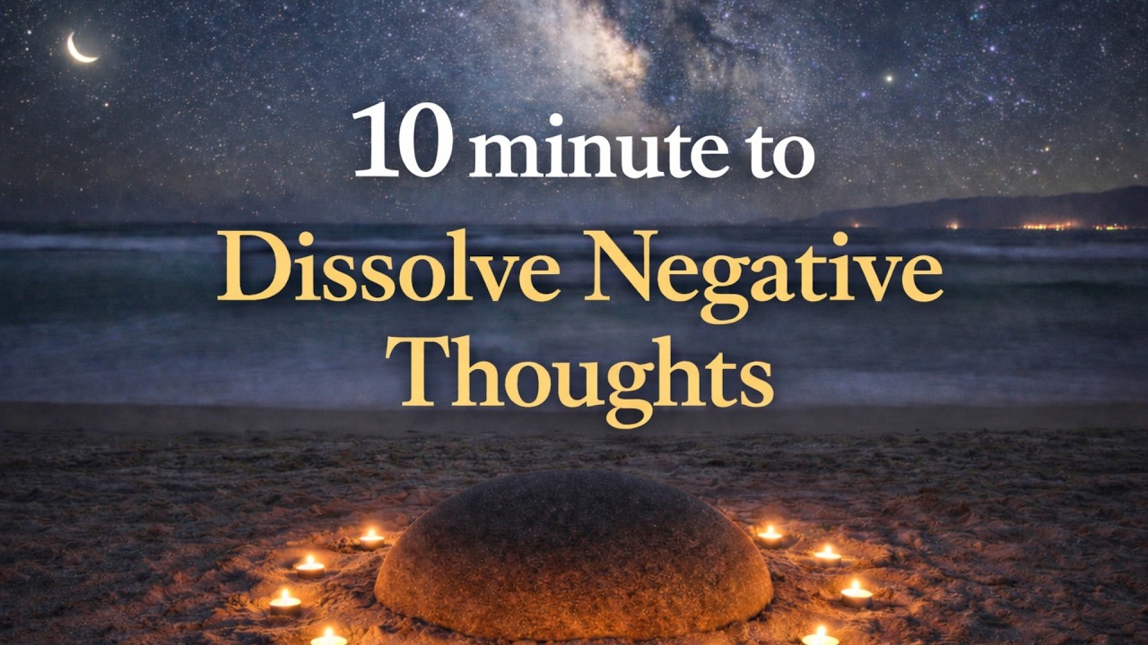 10 minute Meditation - Eliminate All Negative Energy - Deep Healing Music for Inner Peace & Balance