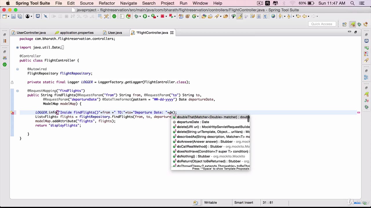 4  Logging in controller layer spring boot complete project tutorial
