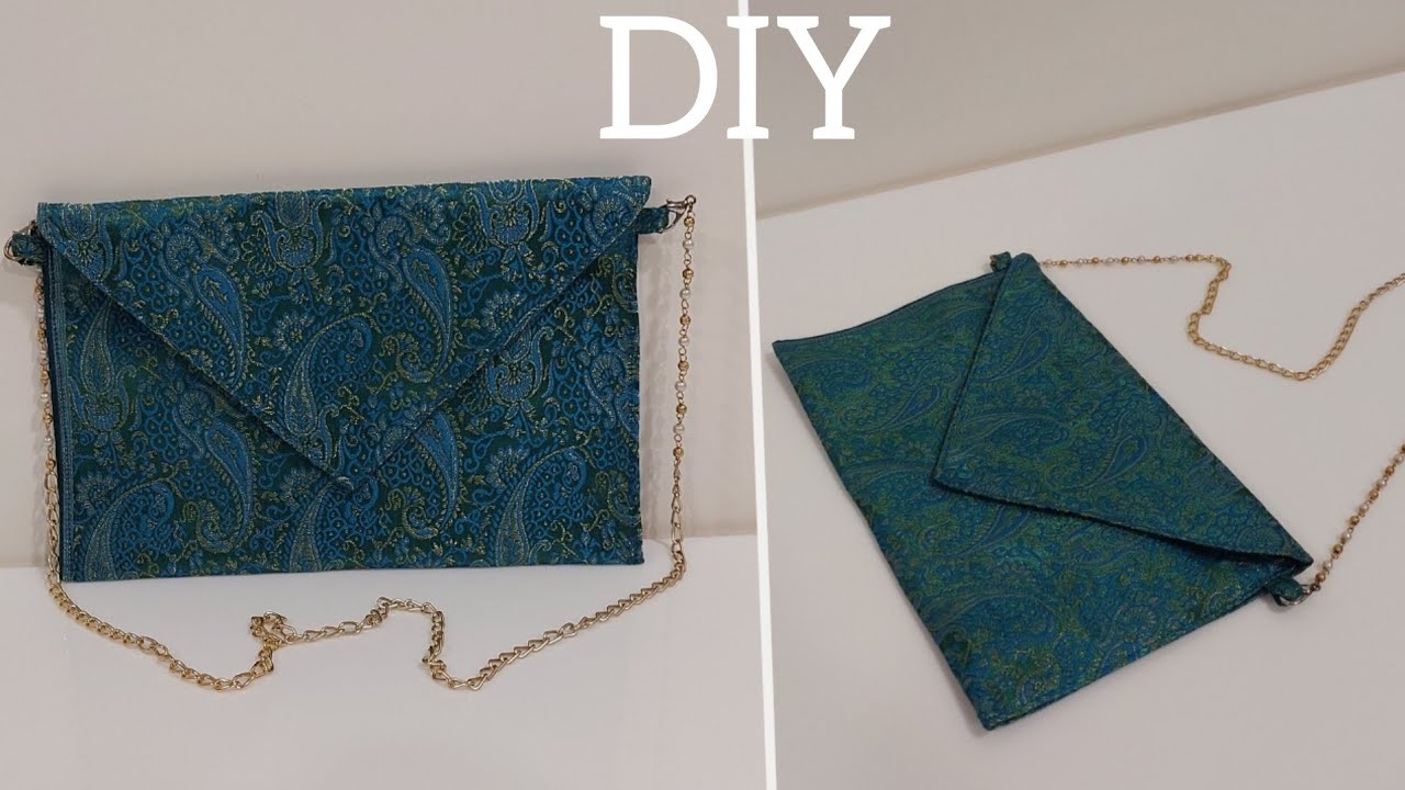Clutch Purse / Envelope Clutch / Easy Purse Sewing / DIY 