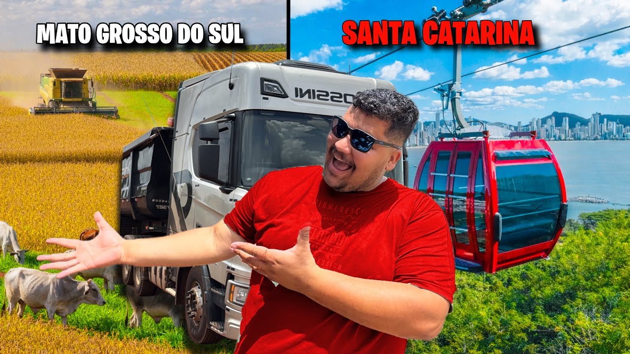 Carreguei SOJA no MS e fui Descarregar em SANTA CATARINA 