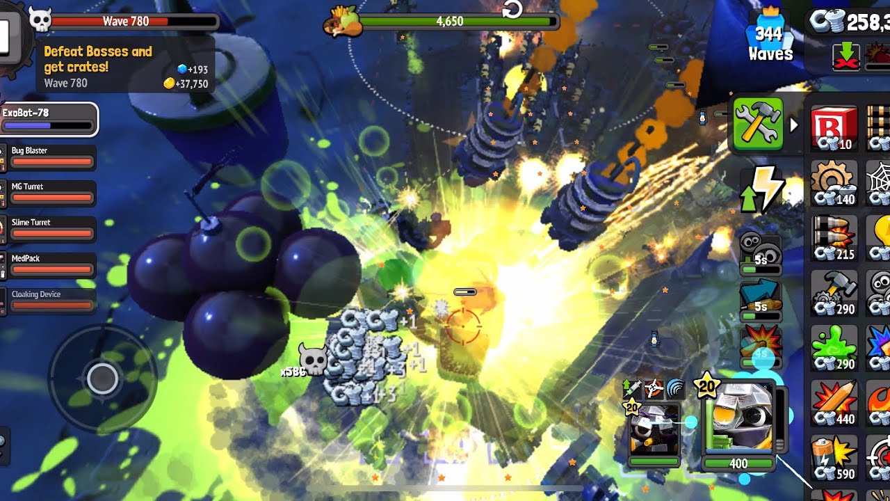 Bug Heroes Tower Defense. Main episode 67.17