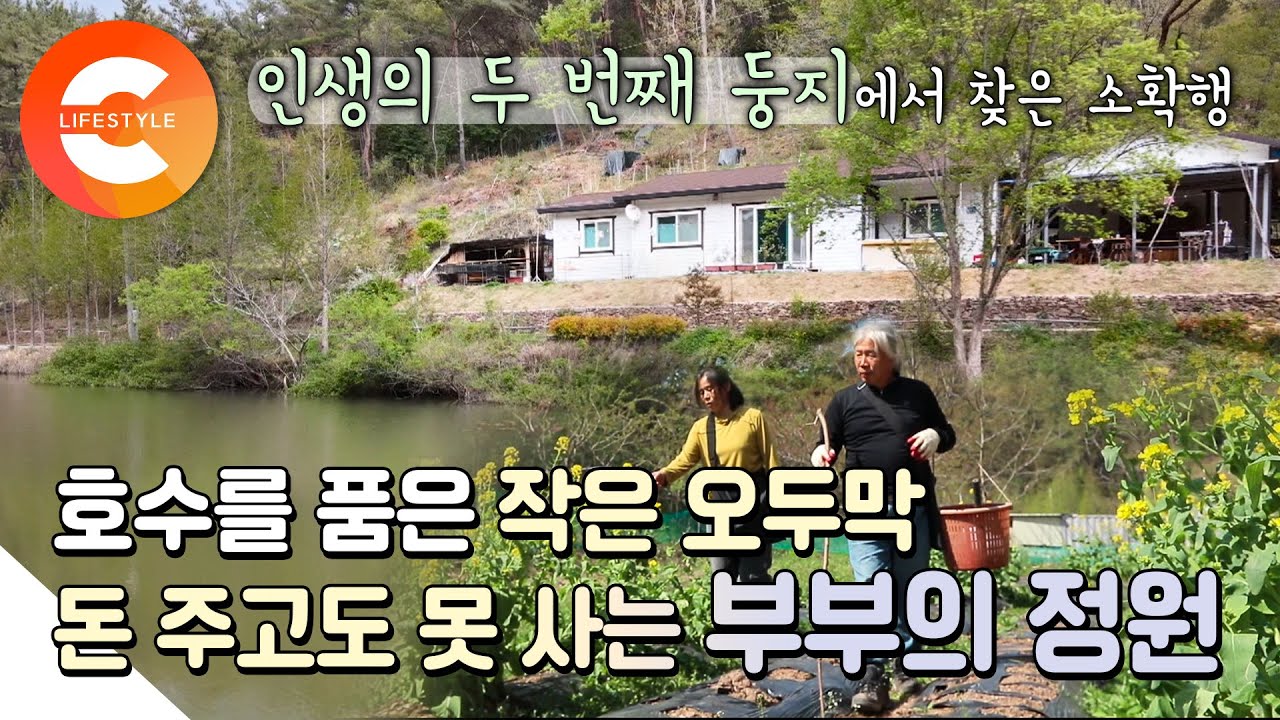 32만 평 땅을 사서 수목원을 꿈꾼 부부가 9년 동안 가꾼 정원🌳 꼬불꼬불 산고개를 넘어가면 나타나는 호수 앞 작은 오두막, 돈 주고도 못 사는 부부의 뜰 / EBS 가드닝컬렉션
