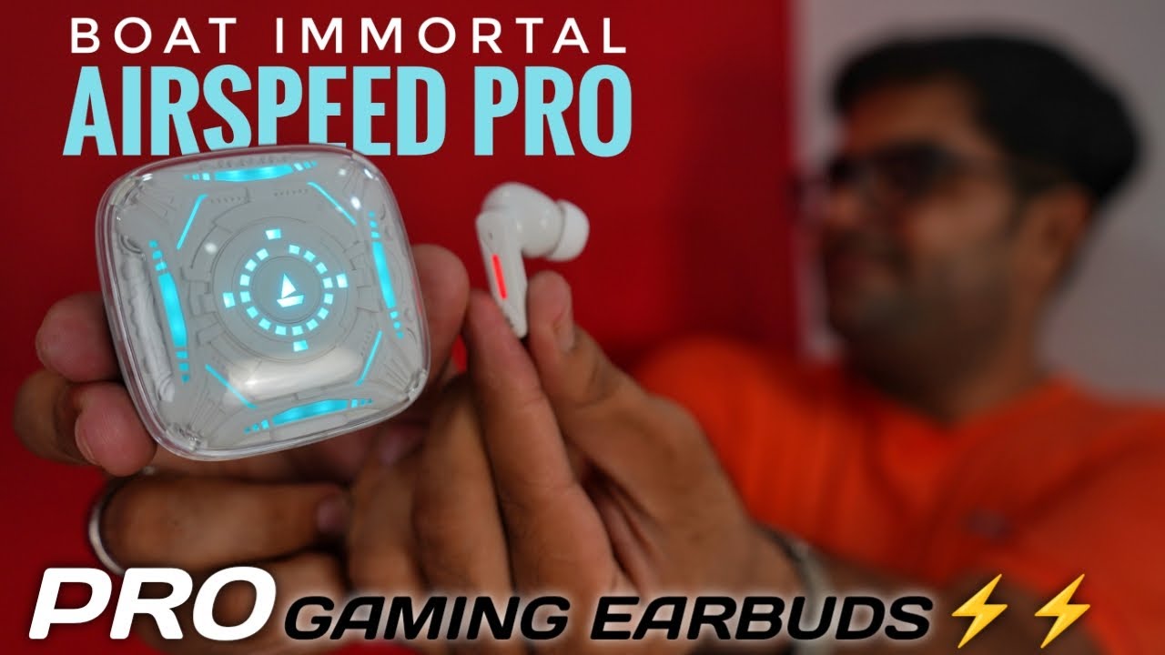 Распаковка и подробный обзор наушников Boat Immortal AirSpeed ​​Pro GAMING ⚡⚡ Тяжелое тестировани...