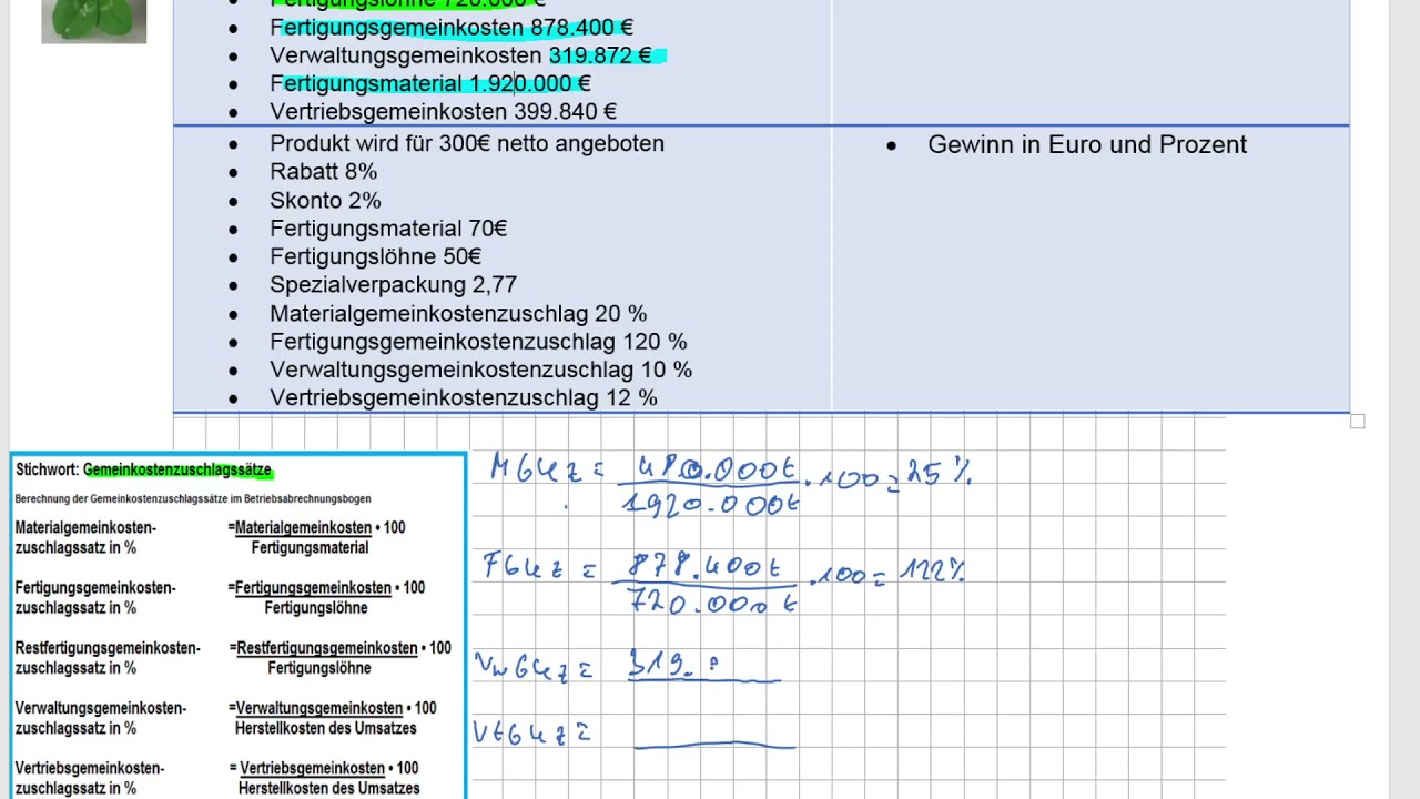 IM BWH H 2019 A5 Zuschlagskalkulation