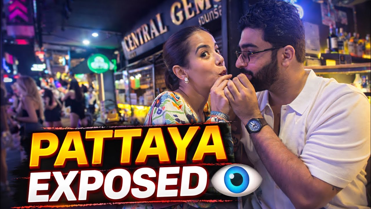 EP -04 |  Pattaya Nightlife Shocked Us 😳 | Thailand Trip Walking Street Reality 😳🔥| lifestyle vlogs 