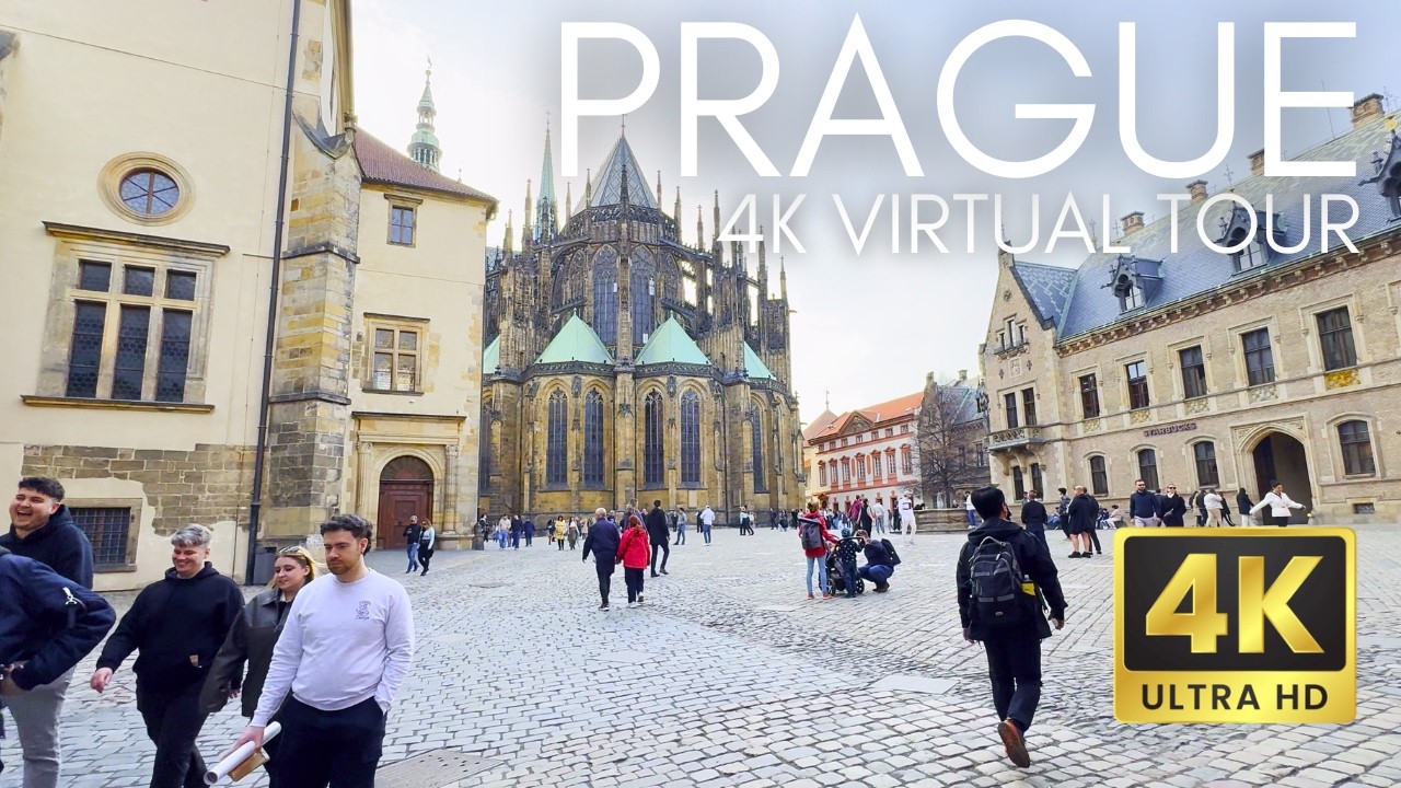 Самый идеальный день в Праге 🇨🇿 4K пешеходный тур | Всё пошло правильно!
