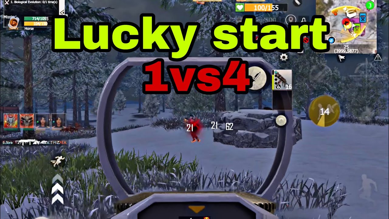 Lucky Start New Fresh Eur Mixed Server 1vs4 Good Loot / Last Island Of Survival / #ldrs
