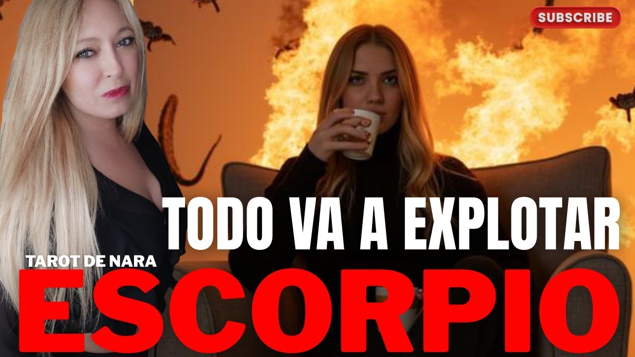 ESCORPIO♏LAS CARETAS SALDRÁN POR LOS AIRES!UN DESCUBRIMIENTO ESPERADO POR TI!