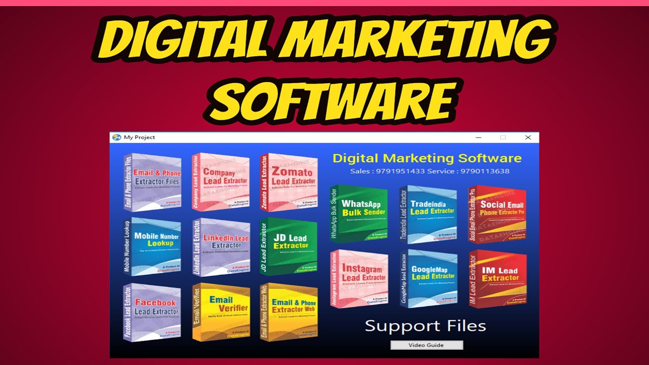 Digital Marketing Software For Leads Extractor l Media Junction