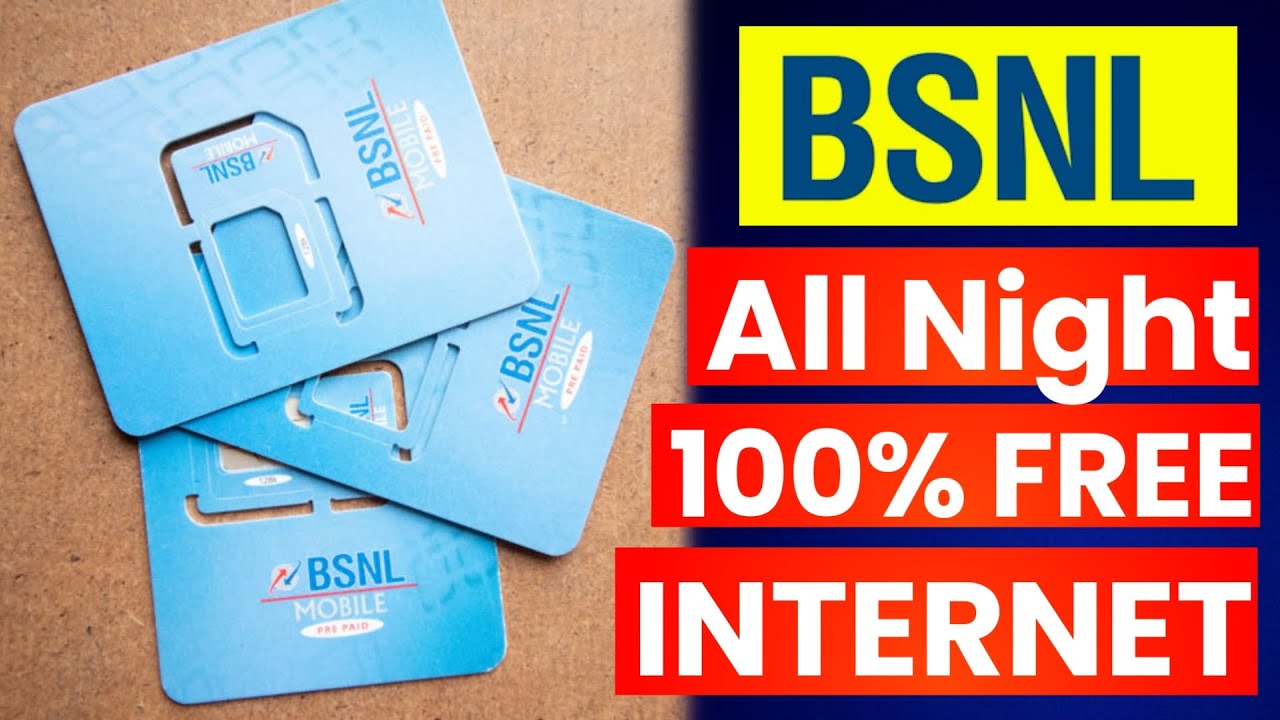 BSNL का Offer ऐसा जनता खुशी से झूम उठी 😍 All Night Free Data & 5 GB Daily !