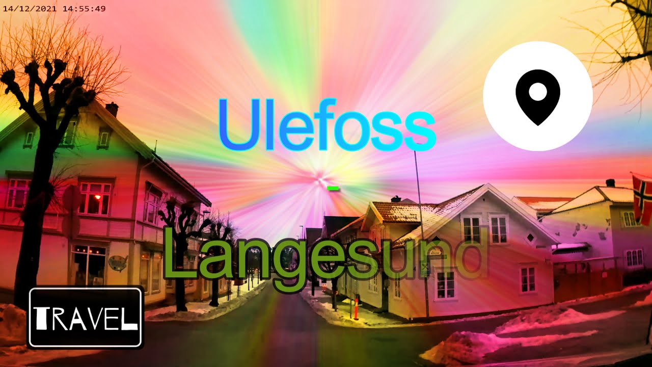 REAL TIME DRIVE Ulefoss - Langesund! Norway 🇧🇻