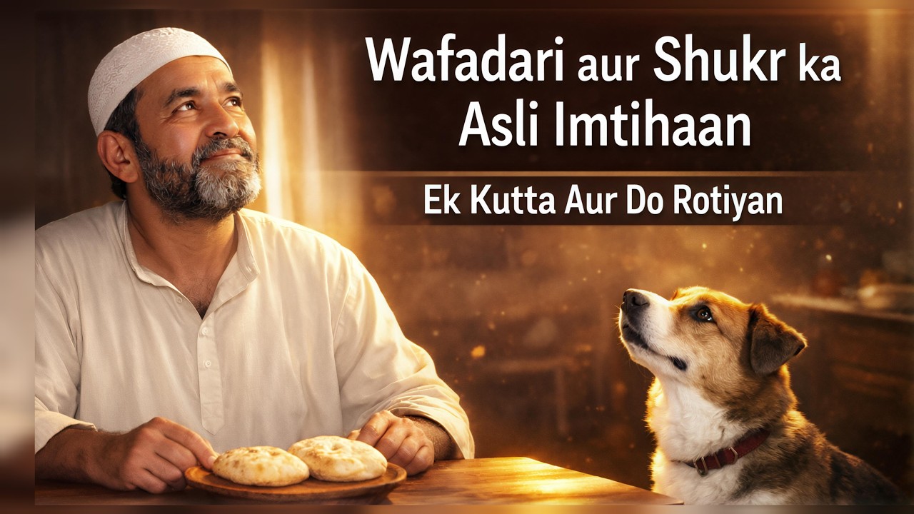 “Ek Kuta aur Do Rotiyan – Seekh Zindagi Ki| “Jab Rahmat Band Ho Jaye| Qisson Ki Mehfil|
